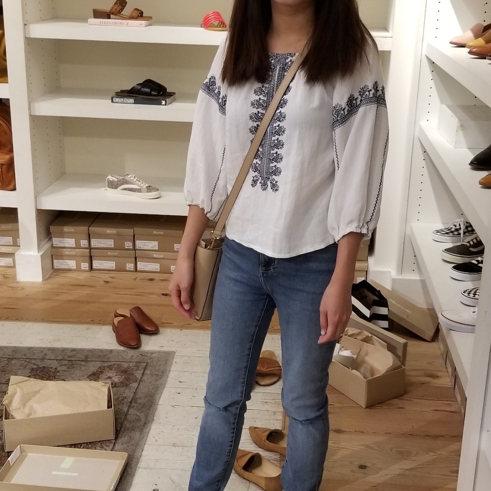 Embroidered blouse